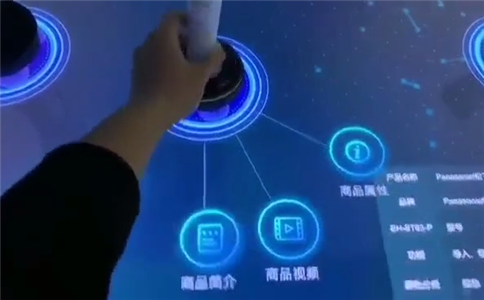 展廳互動電容識別屏軟件應用案例